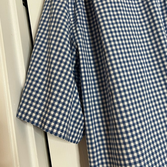 🌟3 for $25🌟 L. L.Bean Blue Casual Button Down Fit XXL Shirt with Gingham Pattern - Picture 5 of 7